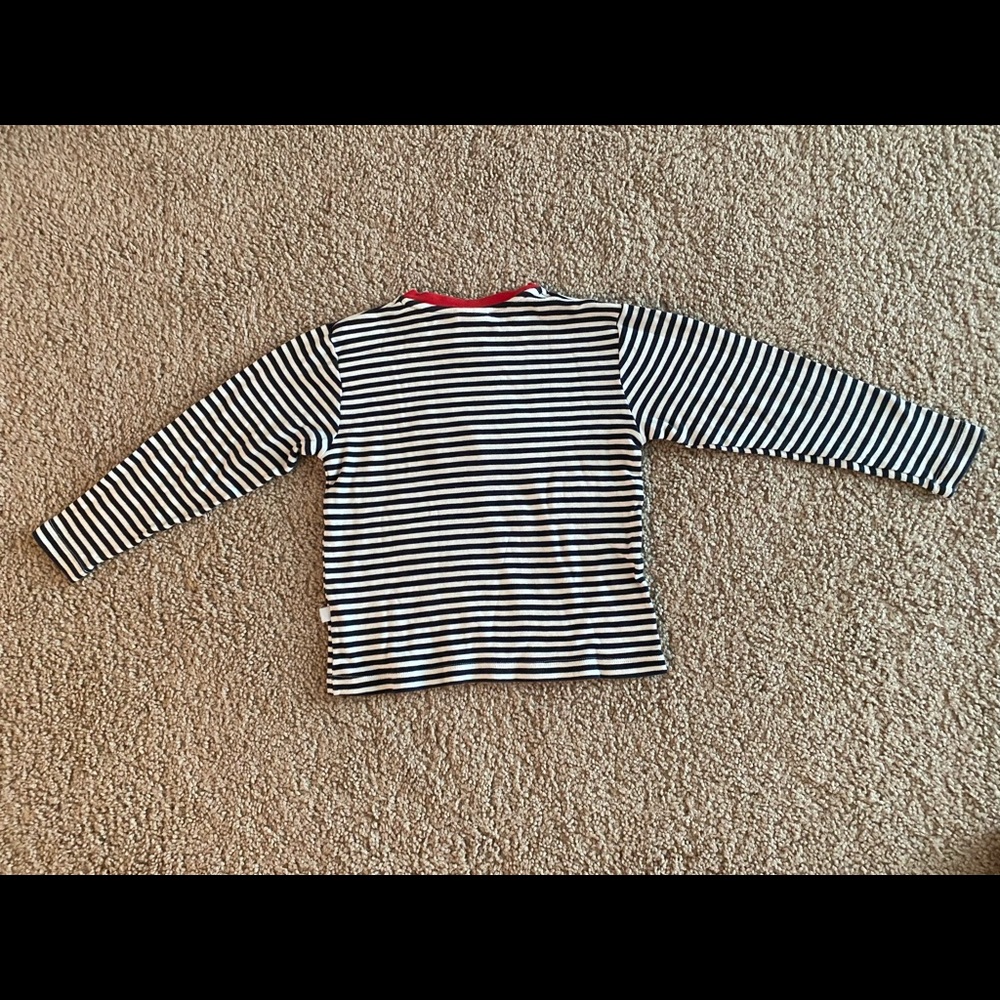 Bella Bliss santa appliqué knit shirt 4 - Picture 3 of 3